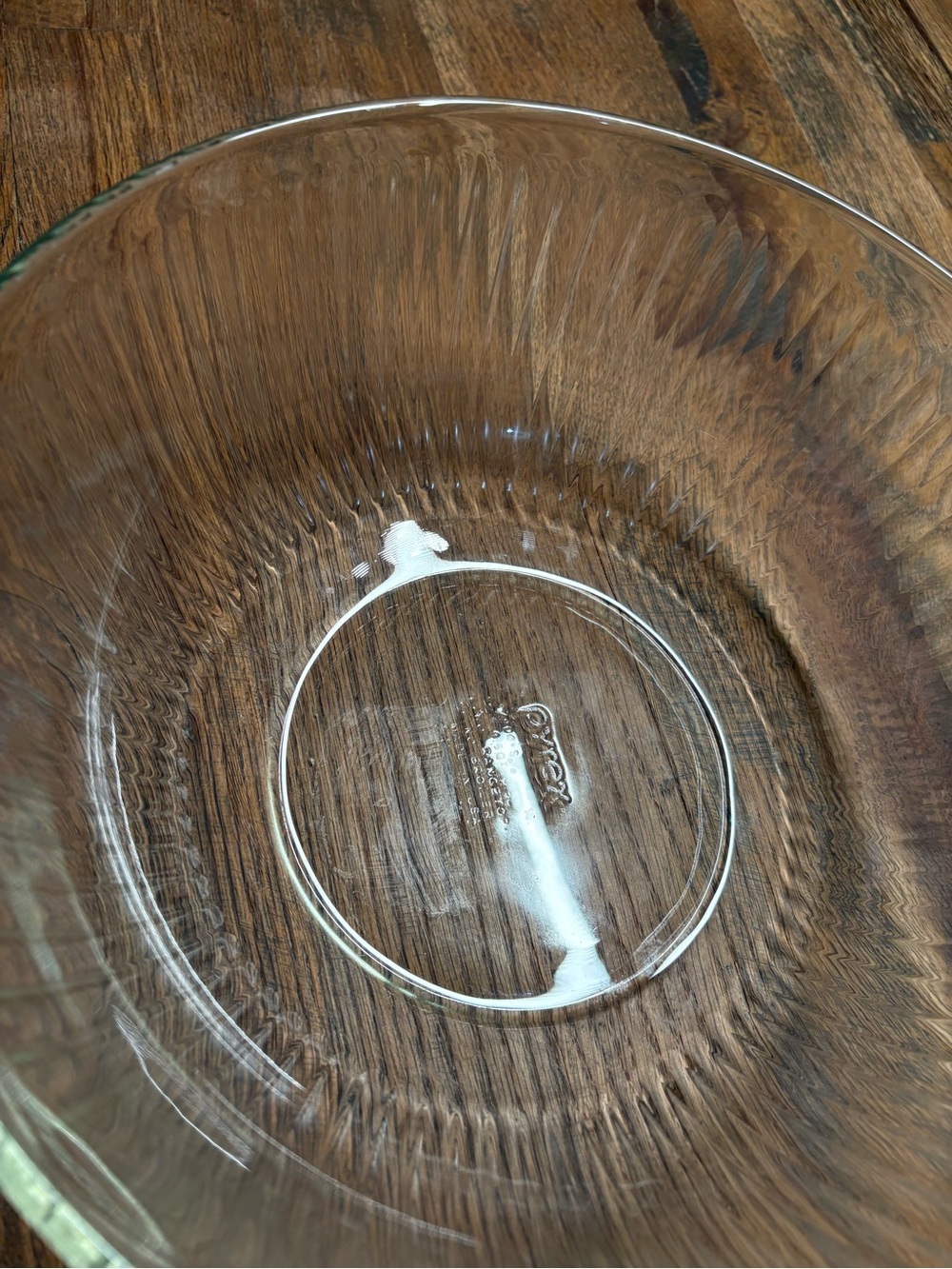 Vintage Pyrex Ribbed Mixing Bowl